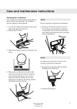 Preview for 15 page of Asko T754CT Operating Instructions Manual