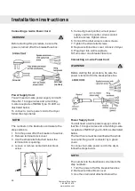 Preview for 26 page of Asko T754CT Operating Instructions Manual