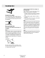 Предварительный просмотр 26 страницы Asko T783 (Spanish) Instrucciones De Operación