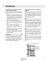 Предварительный просмотр 27 страницы Asko T783 (Spanish) Instrucciones De Operación