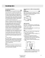 Предварительный просмотр 29 страницы Asko T783 (Spanish) Instrucciones De Operación