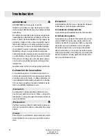 Preview for 24 page of Asko T783C (Spanish) Instrucciones De Operación