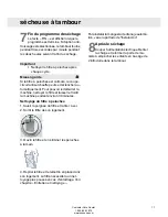 Preview for 17 page of Asko T793C (French) Guide D'Utilisation Et D'Entretien