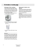 Preview for 20 page of Asko T793C (French) Guide D'Utilisation Et D'Entretien