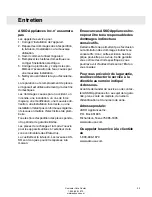 Preview for 25 page of Asko T793C (French) Guide D'Utilisation Et D'Entretien