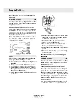 Preview for 29 page of Asko T793C (French) Guide D'Utilisation Et D'Entretien