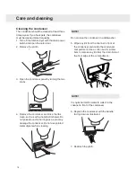 Preview for 18 page of Asko T794C Operating Instructions Manual