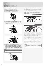 Preview for 14 page of Asko T884XLCHP Operating Instructions Manual