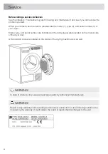 Preview for 44 page of Asko TD75.C37X User Manual