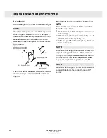 Preview for 20 page of Asko TDC111VACS Operating Instructions Manual