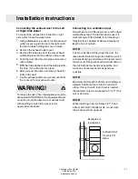 Preview for 21 page of Asko TDC111VACS Operating Instructions Manual