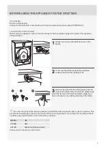 Предварительный просмотр 7 страницы Asko W2084C.W.AU Instructions For Use Manual