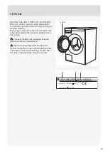 Предварительный просмотр 43 страницы Asko W2084C.W.AU Instructions For Use Manual