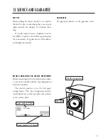 Предварительный просмотр 21 страницы Asko W6021 Installation And User Manual