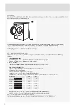 Предварительный просмотр 8 страницы Asko W6088X.S.AU Instructions For Use Manual