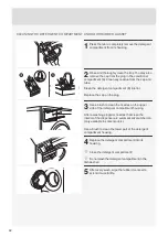 Предварительный просмотр 42 страницы Asko W6088X.S.AU Instructions For Use Manual