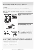 Предварительный просмотр 8 страницы Asko W6124X.W.U Instructions For Use Manual