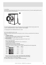 Предварительный просмотр 9 страницы Asko W6124X.W.U Instructions For Use Manual