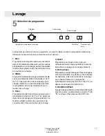 Предварительный просмотр 17 страницы Asko W6324 (French) Mode D'Emploi