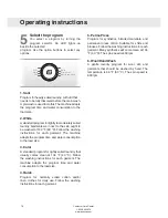 Предварительный просмотр 16 страницы Asko W6324W Operating Instructions Manual