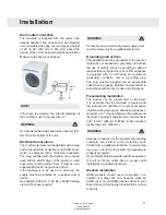 Предварительный просмотр 27 страницы Asko W6324W Operating Instructions Manual