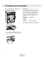 Preview for 30 page of Asko W6424 (French) Manuel Du Propriétaire