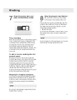 Preview for 17 page of Asko W6564W Operating Instructions Manual