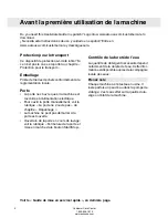 Preview for 4 page of Asko W6863 (French) Mode D'Emploi