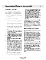 Preview for 5 page of Asko W6863 (French) Mode D'Emploi