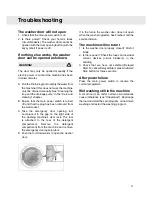 Предварительный просмотр 21 страницы Asko W6864W ECO Operating Instructions Manual