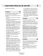 Preview for 6 page of Asko W6884 (French) Manuel D'Utilisation