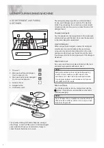 Предварительный просмотр 8 страницы Asko W8844 W Operating Instructions Manual