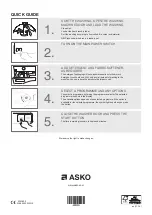 Предварительный просмотр 24 страницы Asko W8844 W Operating Instructions Manual