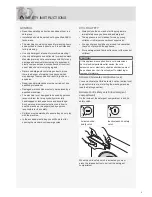 Предварительный просмотр 3 страницы Asko W8844 XL ECO Operating Instructions Manual