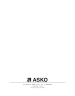 Preview for 40 page of Asko WCAM1812 Owner'S Manual