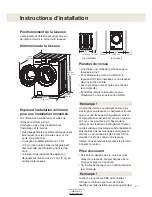 Preview for 27 page of Asko WL6511XXL (French) Manuel Du Propriétaire