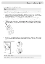 Предварительный просмотр 41 страницы Asko WM75.C-P Instructions For Use Manual