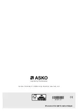 Предварительный просмотр 59 страницы Asko WM75.C-P Instructions For Use Manual