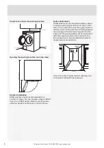 Предварительный просмотр 6 страницы Asko WM85 Installation Instructions Manual