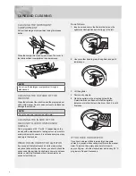 Предварительный просмотр 8 страницы Asko WMC84V Operating Instructions Manual