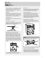 Предварительный просмотр 13 страницы Asko WMC84V Operating Instructions Manual