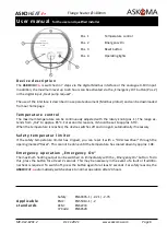 Preview for 6 page of ASKOMA ASKOHEAT Fitting Instructions, User Manual And Service