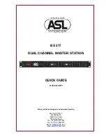 ASL INTERCOM BS 217 Quick Manual preview