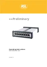 Preview for 1 page of ASL INTERCOM Enchorus ENC 1201 Operating Instructions Manual