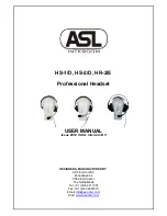 Preview for 1 page of ASL INTERCOM HS-1/D User Manual