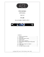 ASL INTERCOM PS 280 User Manual preview