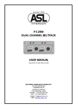 Preview for 1 page of ASL INTERCOM PS 29M User Manual