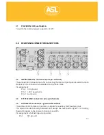 Предварительный просмотр 19 страницы ASL INTERCOM PS 6379 Mk2 User Manual