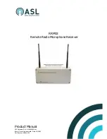 ASL INTERCOM RRM02 Product Manual предпросмотр