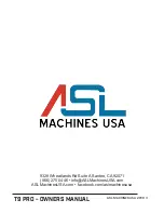 Preview for 28 page of ASL INTERCOM T9 PRO Owner'S Manual